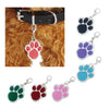 Pawprint Pendant Necklace Collar Grooming Accessories