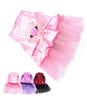 Sweet Lace Skirt Pet Puppy Dog Clothes Costume